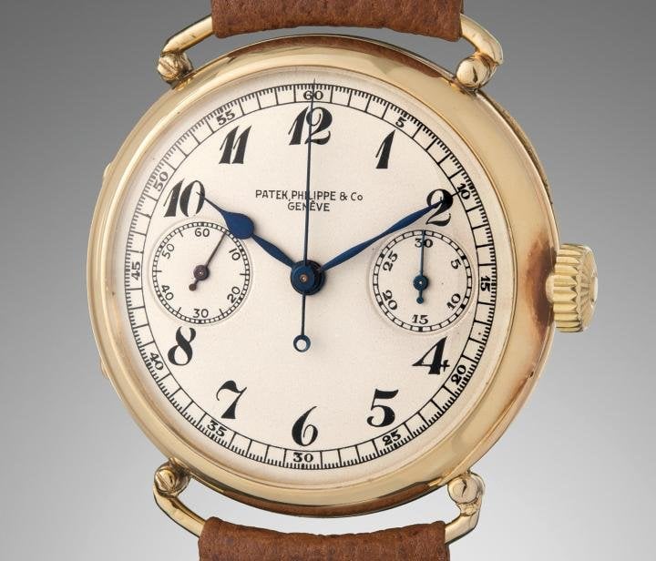 A rare Patek Philippe from 1928 sold by Phillips