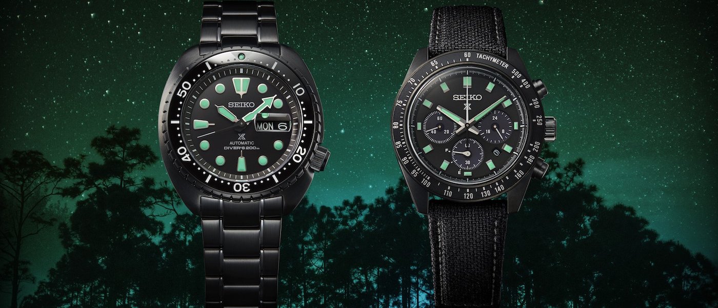 Seiko Prospex adds two creations to The Black Series