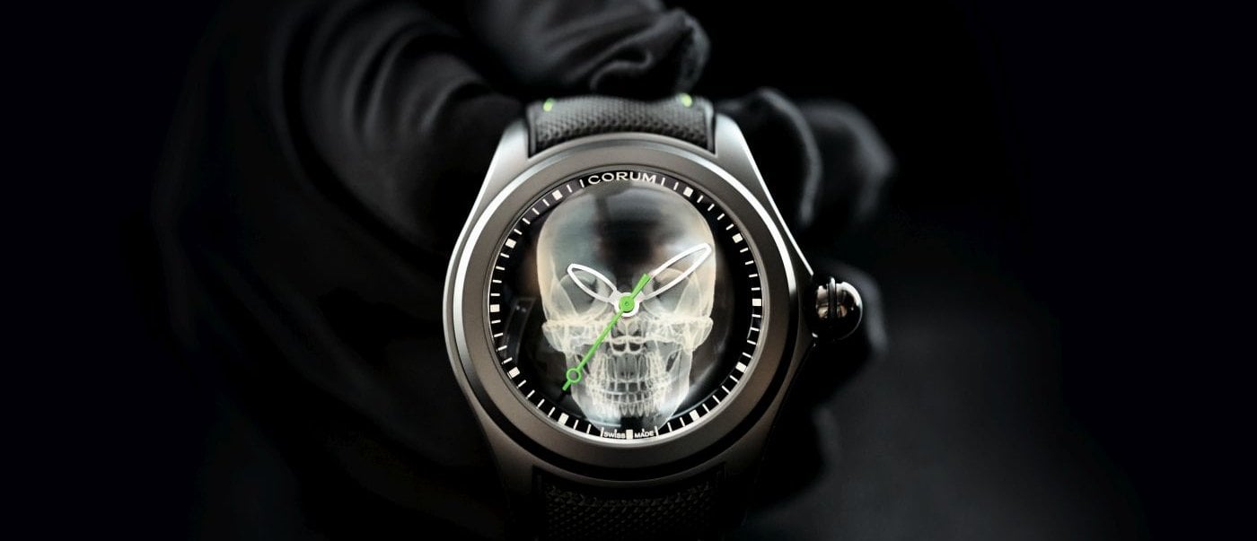 Corum unveils the Bubble Skull X-Ray