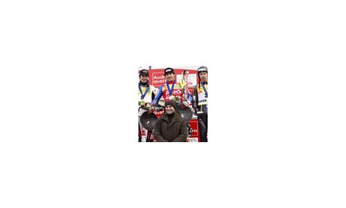 In a display of elegance, Longines Ambassador Andre Agassi visited the Beaver Creek FIS Ski World Cup, Colorado (USA)