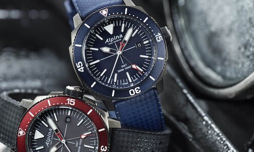 A closer look at the Alpina Seastrong Diver GMT