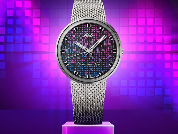 Mido revamps Commander 1959 with pixel-powered retro flair