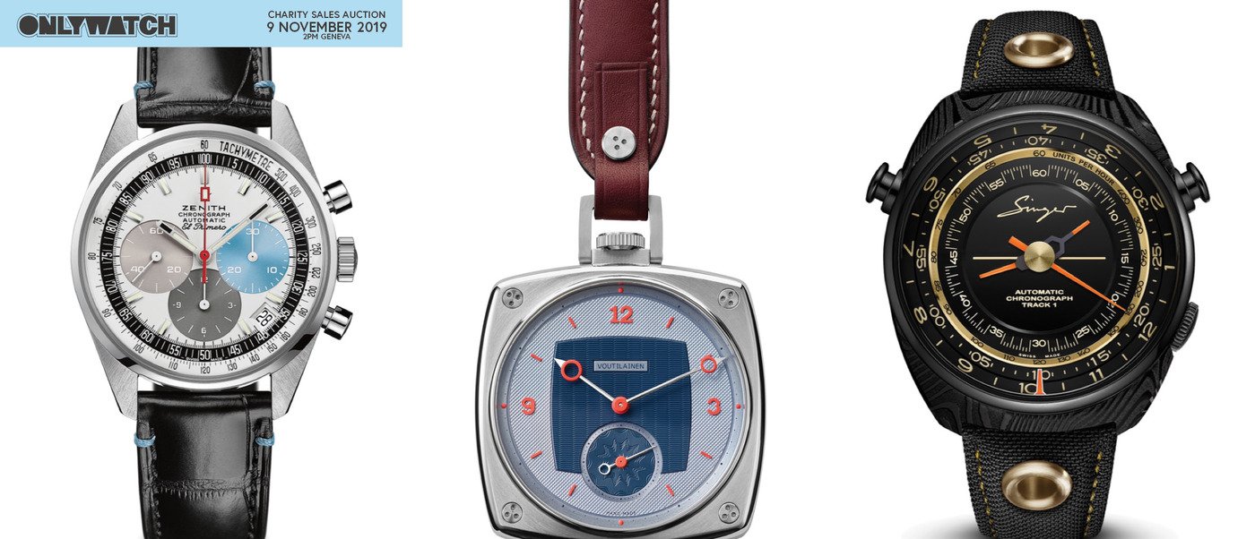 All Only Watch 2019 timepieces
