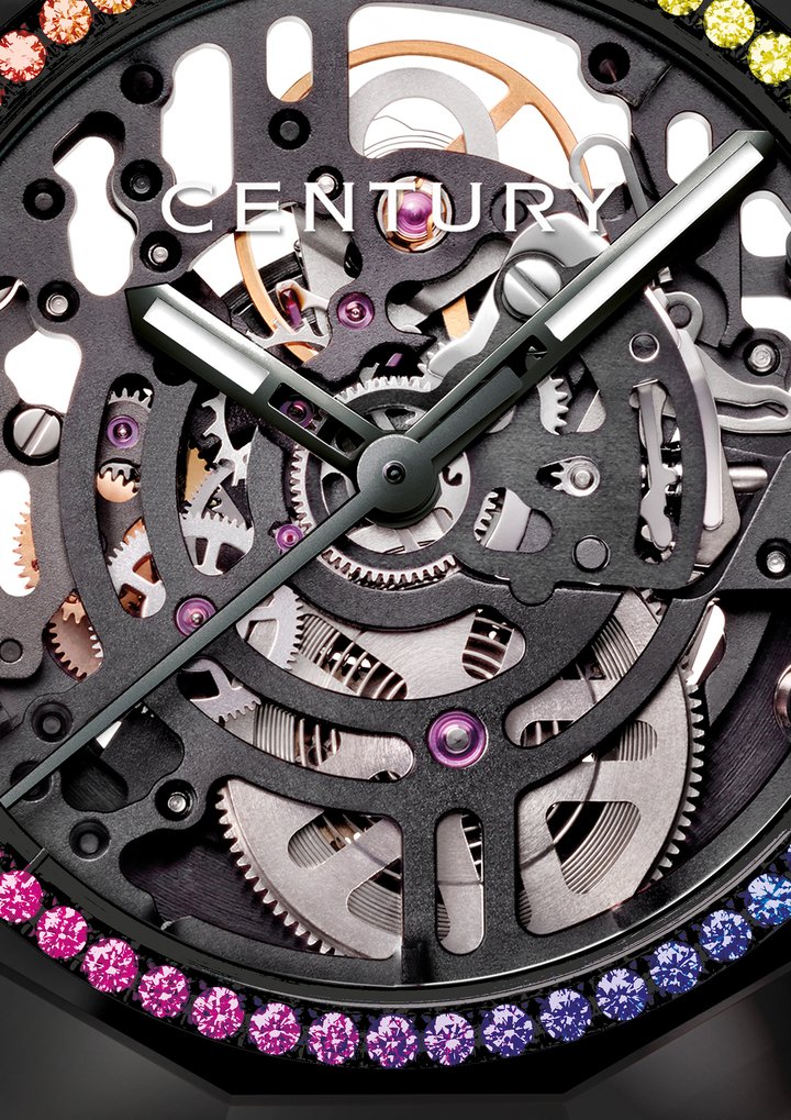 Century introduces a stunning new Prime Time Skeleton - Rainbow In Black Edition