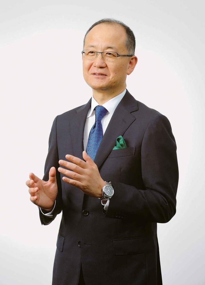 Shuji Takahashi, President and COO of Seiko Watch Corporation