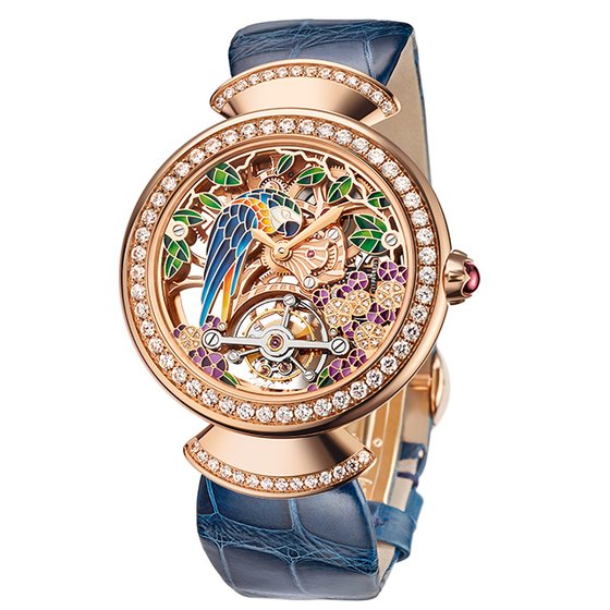 Divas' Dream Tourbillon Skeleton, Bulgari's romantic vision of nature