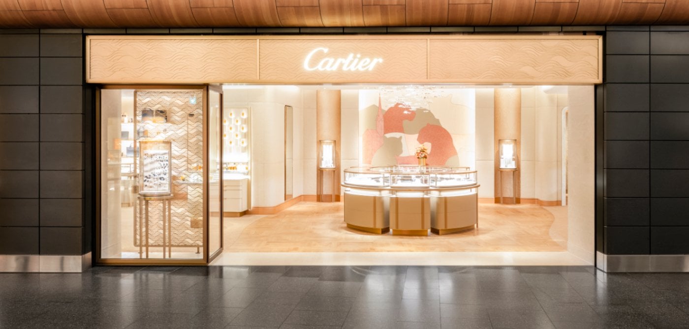 Cartier unveils its first airport boutique in Switzerland at Zürich airport