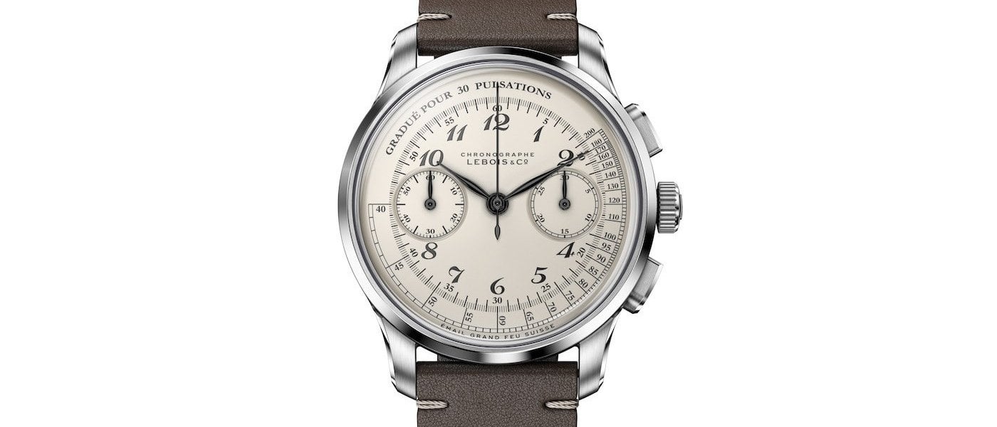 Lebois & Co unveils the Heritage Chronograph Atelier – Coquille d'œuf