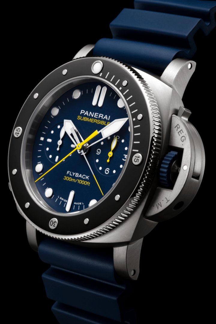Introducing Panerai's Submersible Chrono Flyback Mike Horn Edition