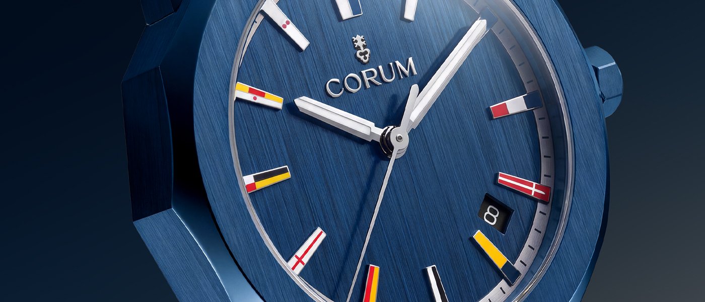 Corum Admiral Ceramic: a new material on deck