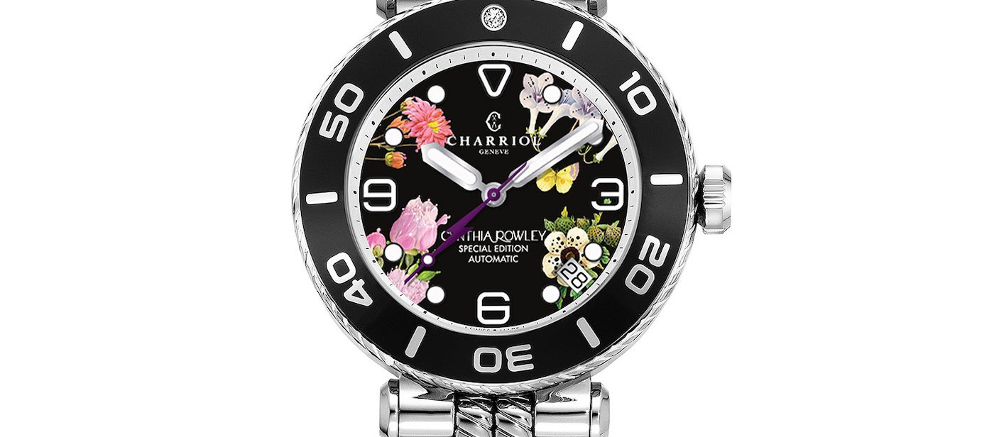 Charriol x Cynthia Rowley launch Limited-Edition Surf Navigator Watch