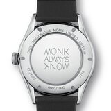 The case back engraving of the Oris Thelonious Monk Limited Edition is inspired by the letters on his custom-made ring.