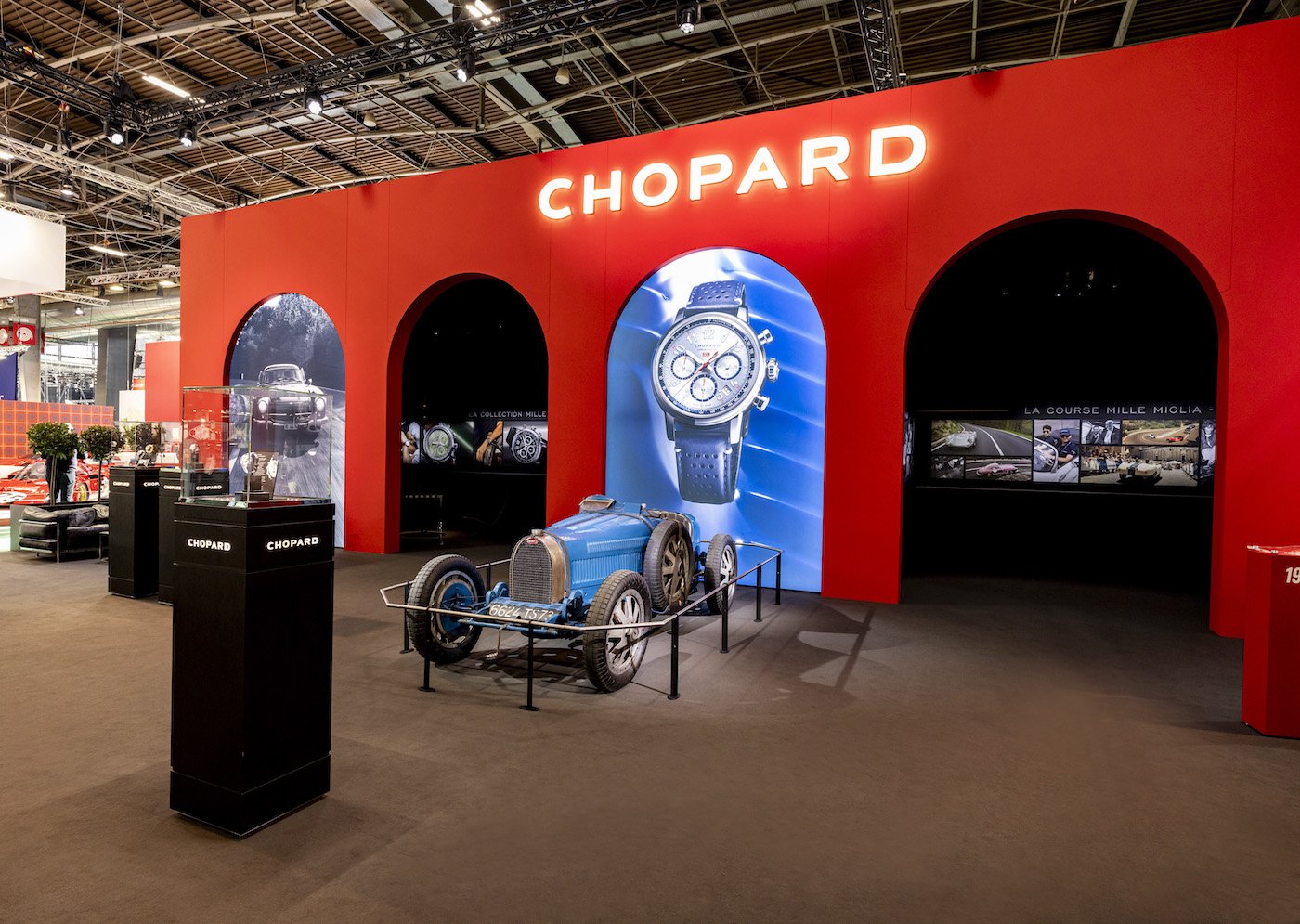 Chopard unveils latest Mille Miglia at Salon Rétromobile