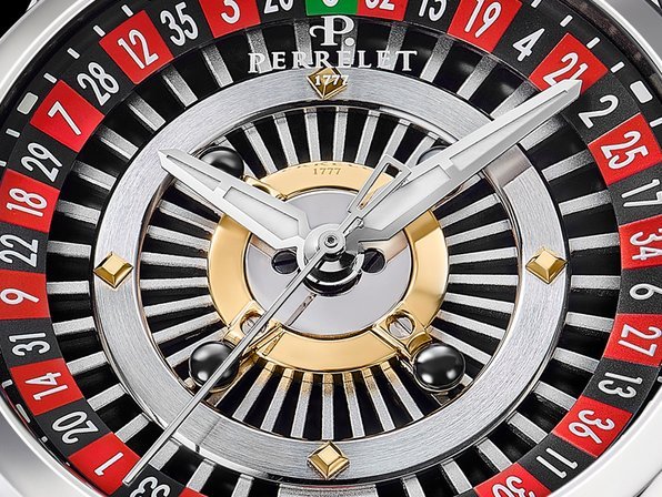 Perrelet Turbine Casino Roulette: playing with time 