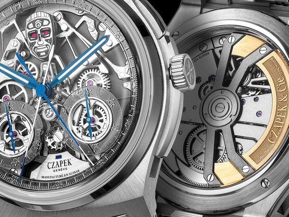 Czapek's Antarctique Rattrapante ‘R.U.R.' brings sci-fi to Haute Horlogerie