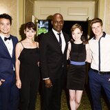 Artistic Director Cameron Bailey with the 2014 TIFF rising stars