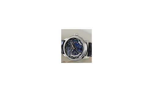 PRE-BASEL 2015 - Classics Manufacture Worldtimer Navy Blue by Frederique Constant