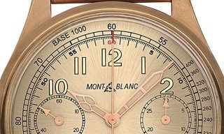 Montblanc's vintage twist in bronze
