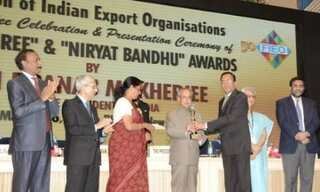 Kiran Gems wins FIEO “Niryat Shree Gold Trophy” 