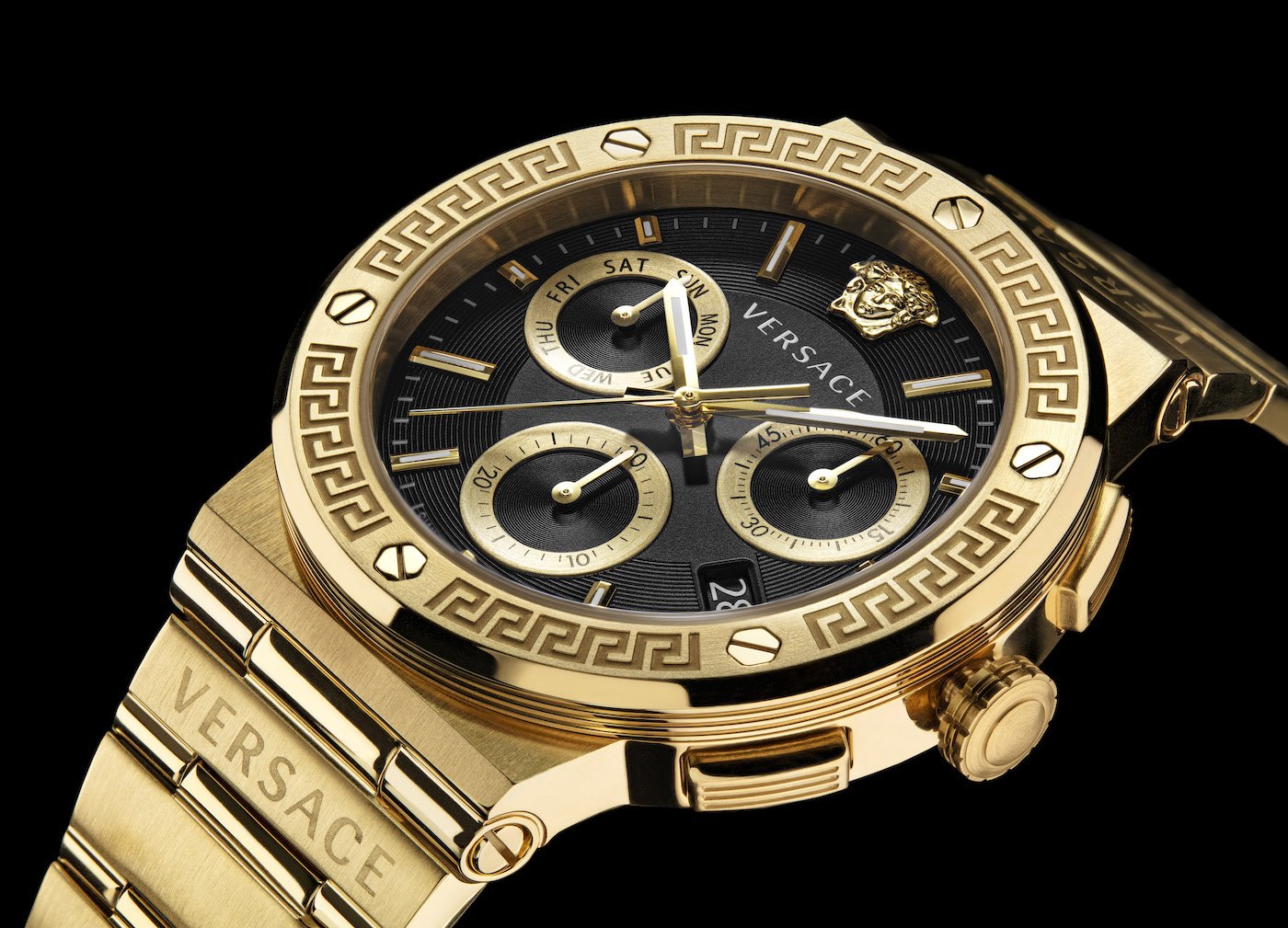 Presenting the new Versace Greca Logo Chrono