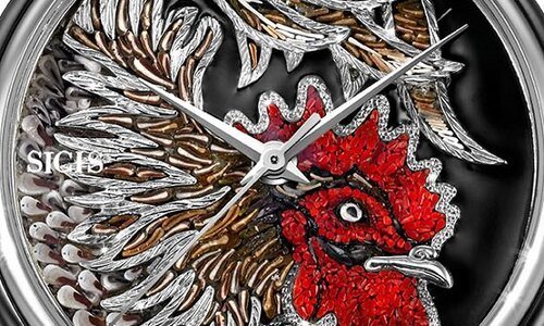 Talk about cocky! The new Red Rooster by Sicis 