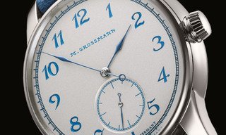 Moritz Grossmann Hamatic Silver-Plated by Friction Anniversary Edition