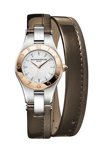 Baume & Mercier Linea Strap in Dark Chocolate