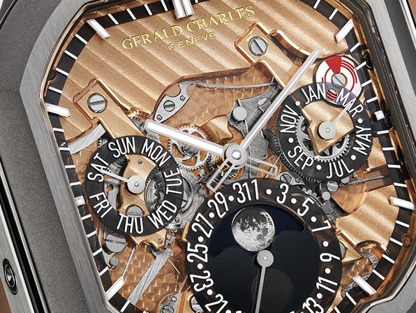 Gerald Charles Masterlink Perpetual Calendar: a first in watchmaking