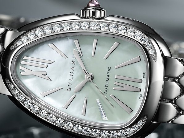 Bucherer's new exclusive Bvlgari Serpenti Seduttori Automatic