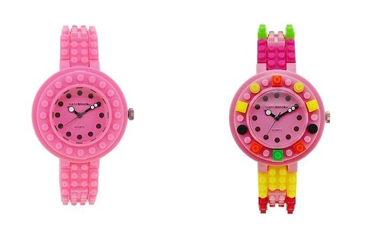 Nanoblock Time, the true DIY watches