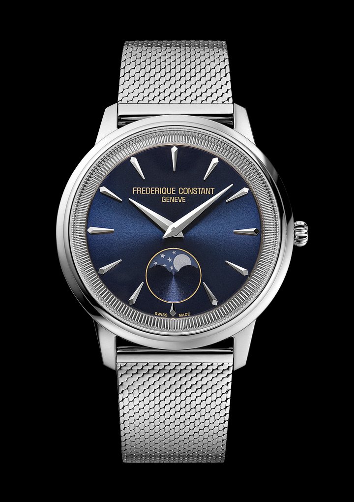 Classics Moneta Moonphase: Frederique Constant Marries Geneva Craftsmanship with Milanese Style