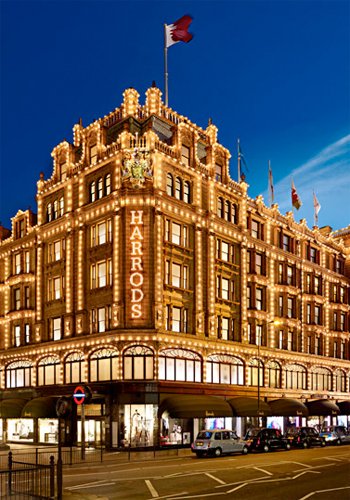 Luxury Store Harrods in London (UK)