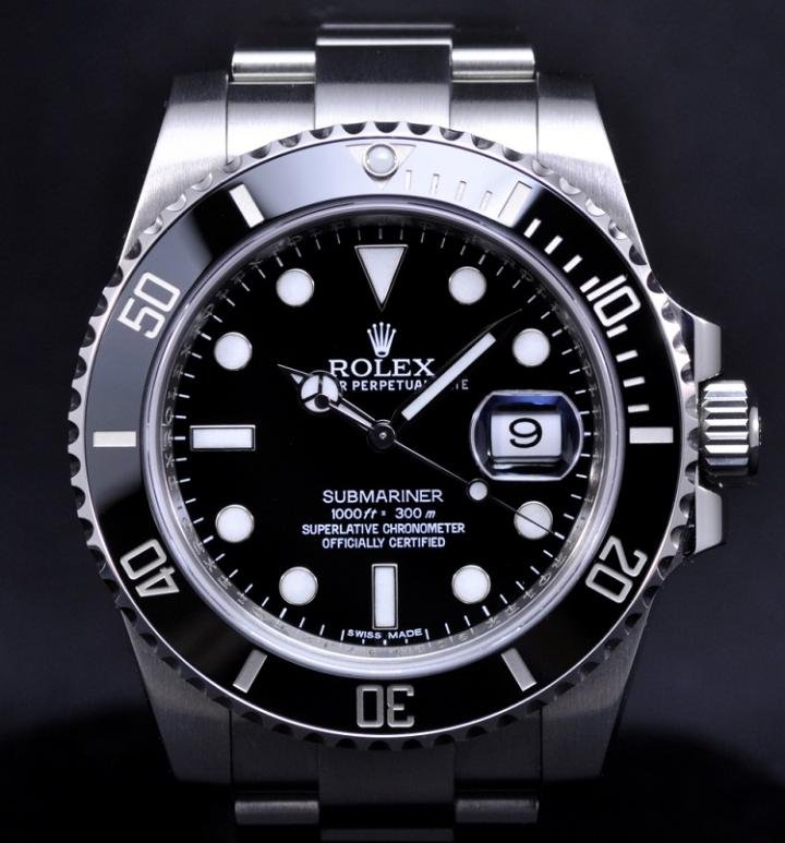 The iconic (and often copied) Rolex Submariner