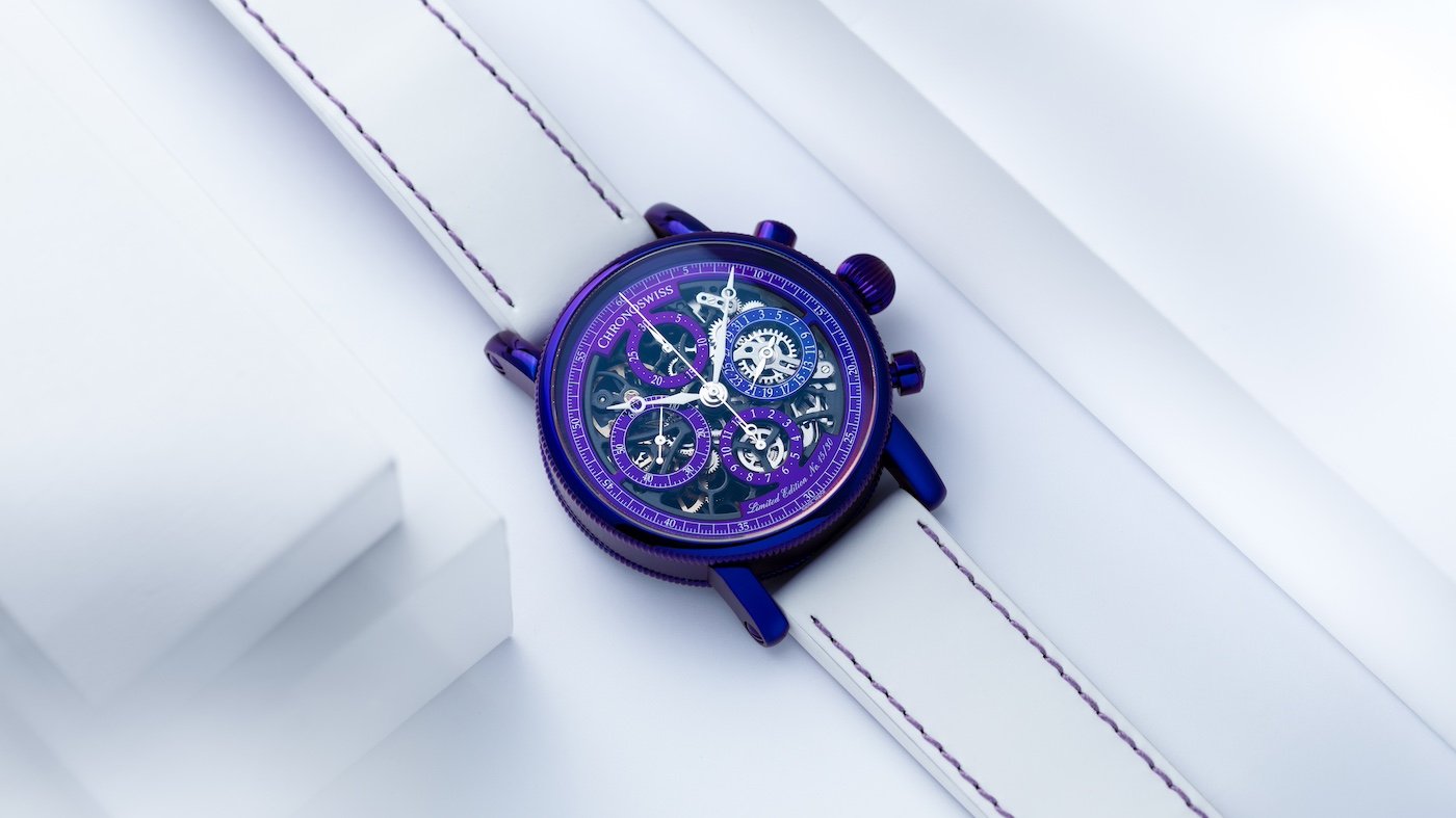 Chronoswiss celebrates 30 years of an icon with the Opus Purple Rain