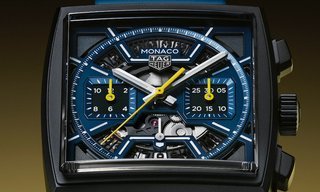 TAG Heuer Monaco Chronograph in a new dark blue rendition