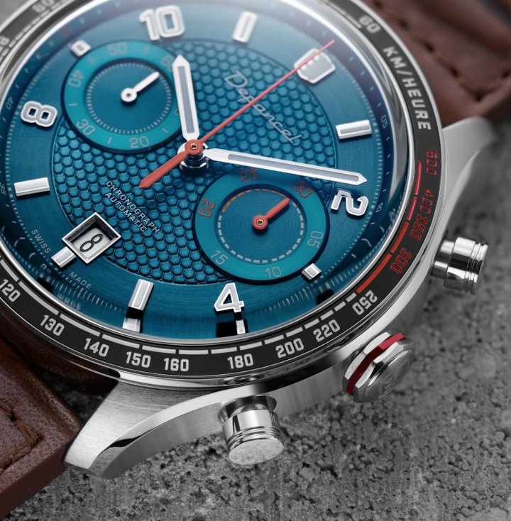 Serie-A Allure, the first chronograph by Depancel