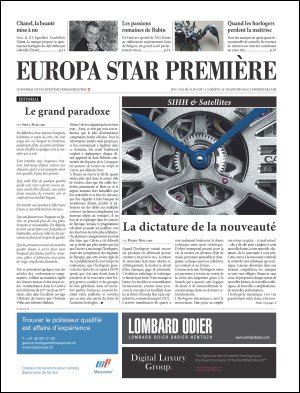 Europa Star Première - Janvier n°1/16