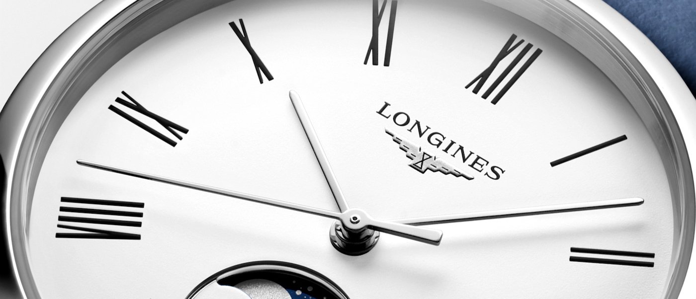 Longines elegant collection adds new moonphase models
