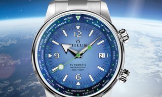 Milus presents the Archimèdes Worldtimer - Blue Odyssey