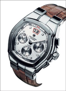PORTO CERVO CHRONOGRAPH TRICOMPAX BIG DATE FLYBACK by Scalfaro