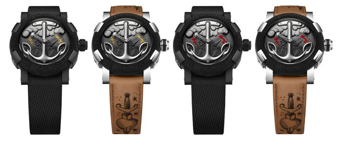 RJ Romain Jerome's Tattoo-DNA Timepiece