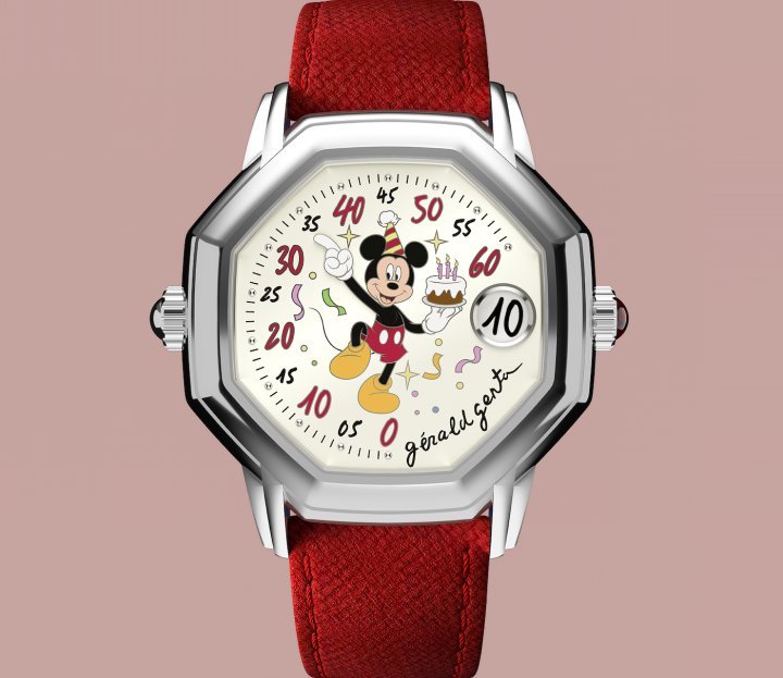 Gérald Genta presents the Mickey Mouse Minute Repeater for its debut at Only Watch 2023