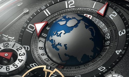 Greubel Forsey reinvents the GMT Balancier Convexe