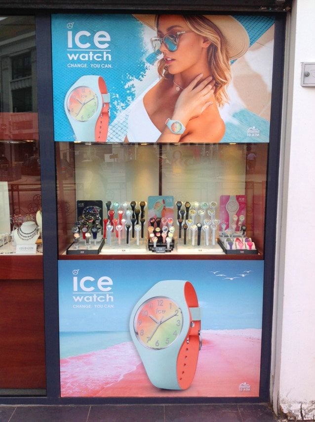 An Ice-Watch store in France. The brand will also begin distributing Japanese brand Citizen.