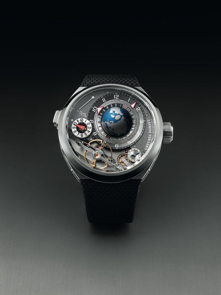 Greubel Forsey reinvents the GMT Balancier Convexe
