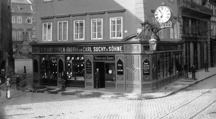 Carl Suchy & Söhne's historic shop in Vienna