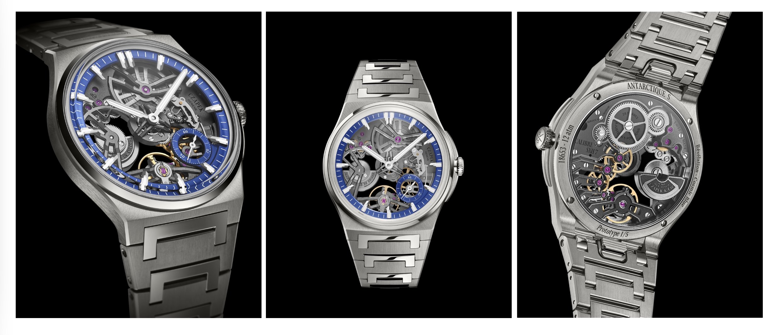 Czapek reinterprets the Antarctique in titanium