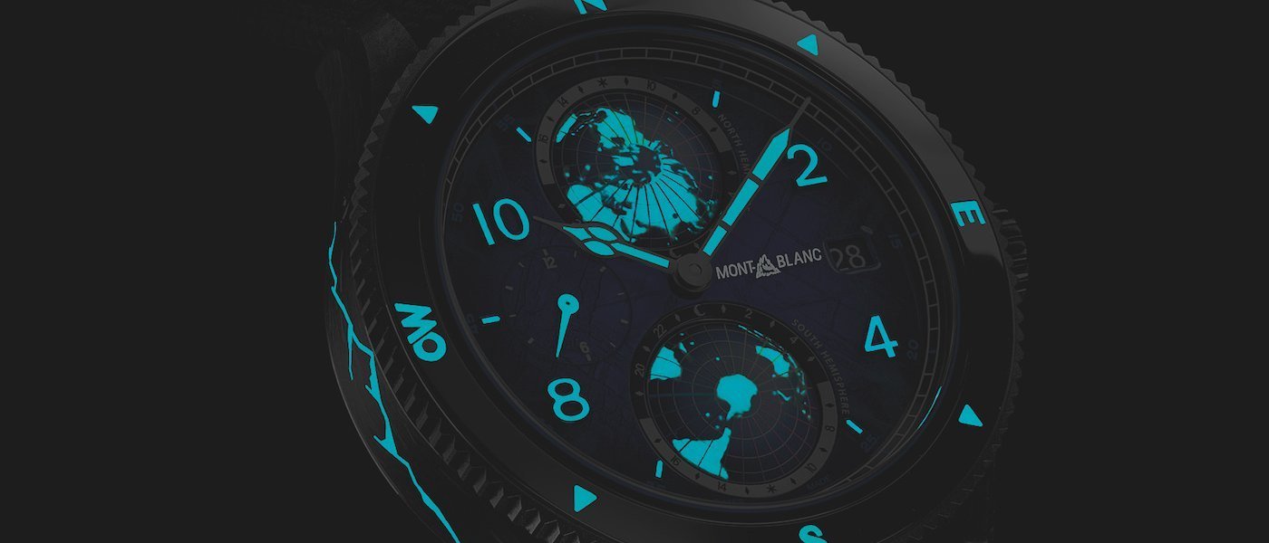 Montblanc presents the 1858 Geosphere 0 Oxygen CARBO2 for Only Watch 2023