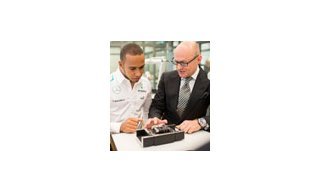Lewis Hamilton Pays a Visit to IWC Schaffhausen