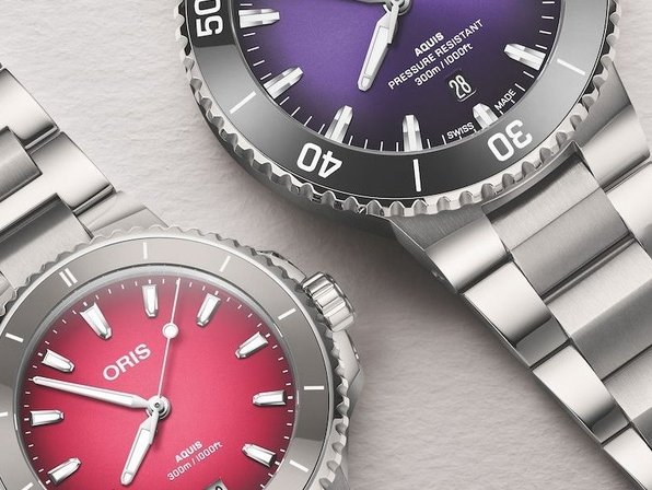 Oris adds new Aquis Date models to the Taste of Summer collection